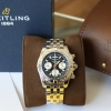 Breitling Chronomat 41 Black Pilot Bracelet AB014012/BA52 Box & Papers