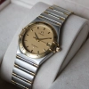 OMEGA Constellation Stahl / 18k Gelbgold 33,5mm Quarz Ref.: 1312.10.00 FULLSET